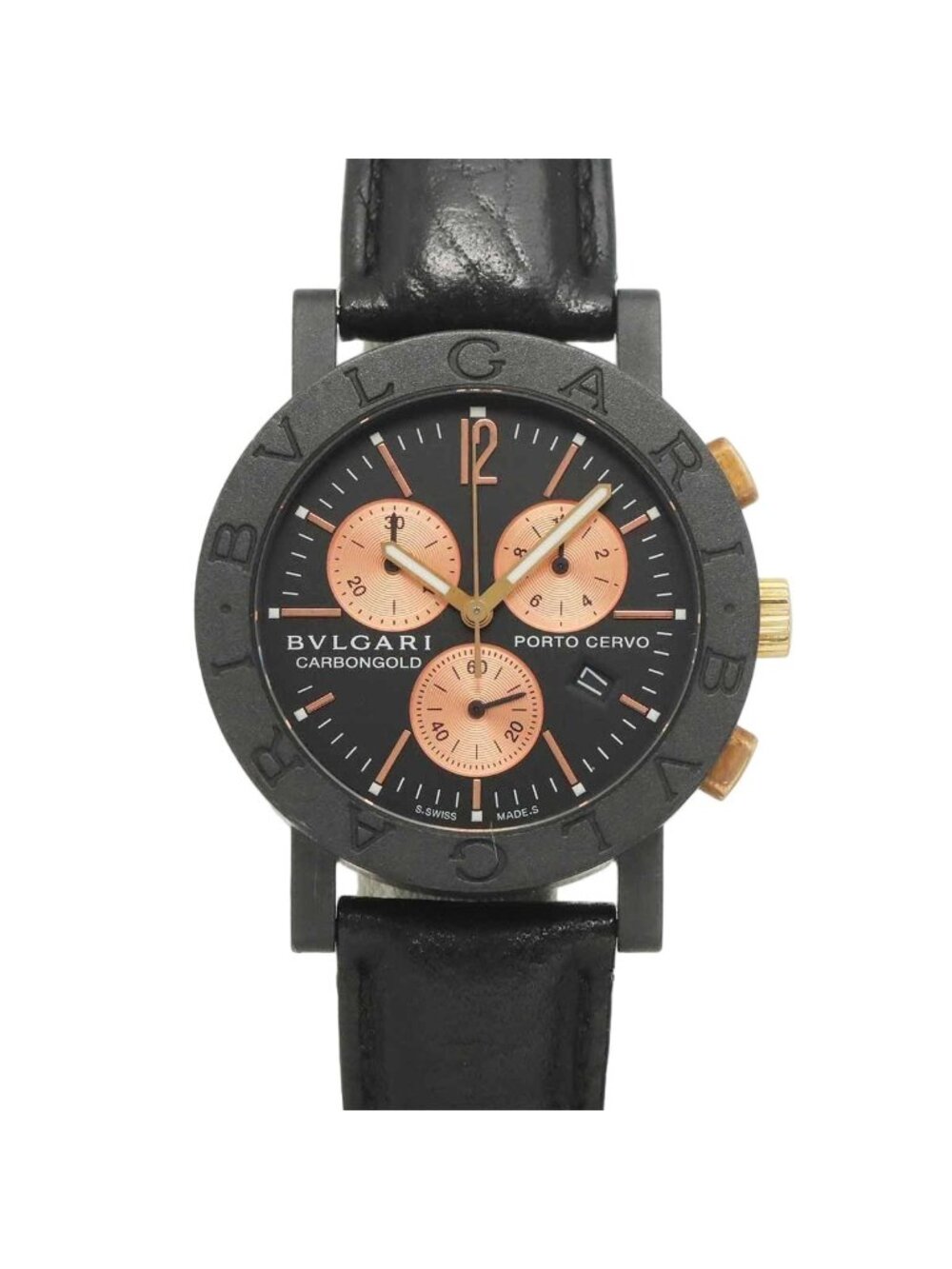 Bvlgari Chronograph Porto Cervo 999 Limited Date Quartz Watch